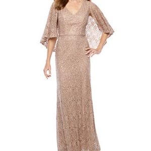 Marina Beige Long Gown